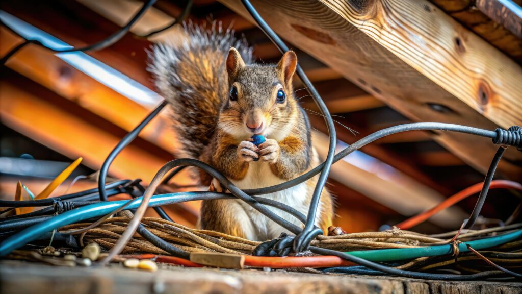 Squirrels in the attic