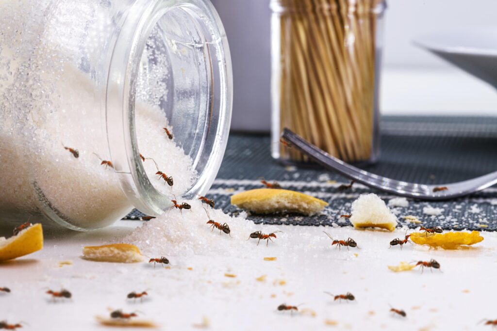 why ants invade homes