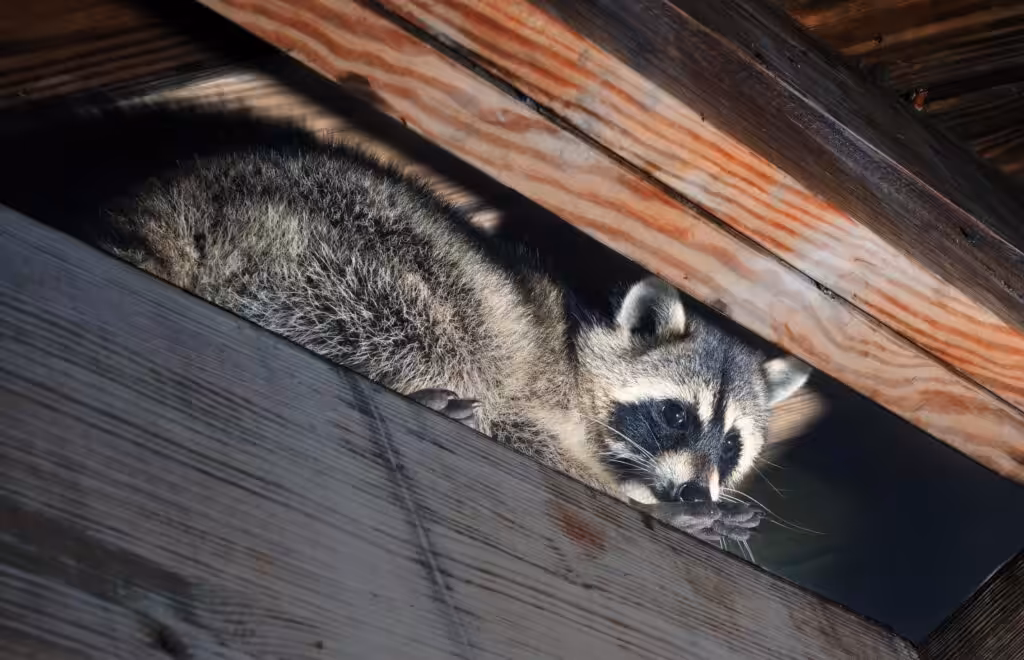 Raccoons in the Attic